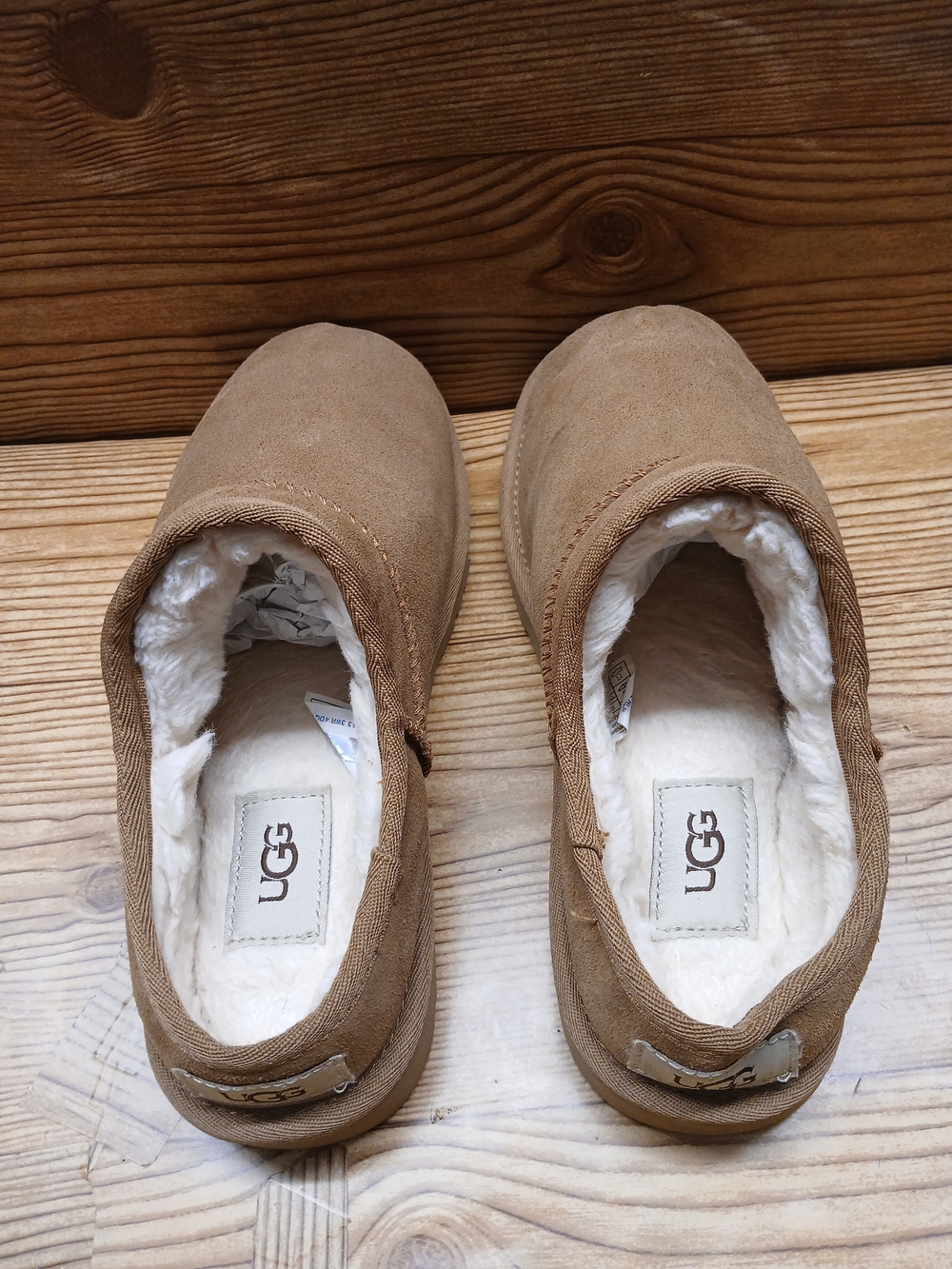 UGG Women's Slip-On Suede Mule in Chestnut - Picture 4 of 14
